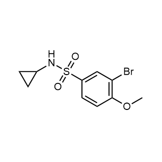 3-Bromo-N-cyclopropyl-4-methoxybenzenesulfonamide|CS-0320083
