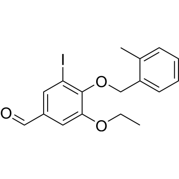 3-Ethoxy-5-iodo-4-((2-methylbenzyl)oxy)benzaldehyde|CS-0320217