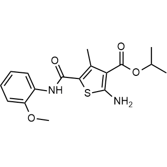 Isopropyl 2-amino-5-((2-methoxyphenyl)carbamoyl)-4-methylthiophene-3-carboxylate|CS-0320268