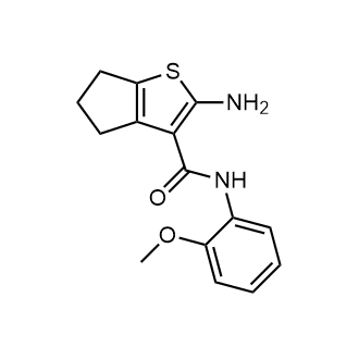 2-Amino-N-(2-methoxyphenyl)-5,6-dihydro-4H-cyclopenta[b]thiophene-3-carboxamide|CS-0320363