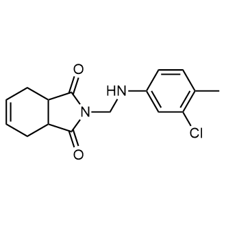 2-(((3-Chloro-4-methylphenyl)amino)methyl)-3a,4,7,7a-tetrahydro-1H-isoindole-1,3(2H)-dione|CS-0320382