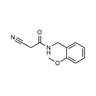 2-Cyano-N-(2-methoxybenzyl)acetamide|CS-0320448