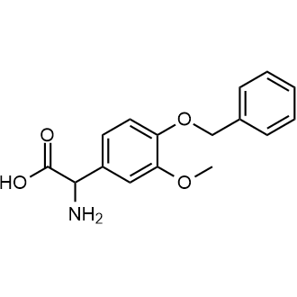 2-Amino-2-(4-(benzyloxy)-3-methoxyphenyl)acetic acid|CS-0320515