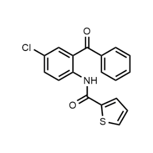 N-(2-benzoyl-4-chlorophenyl)thiophene-2-carboxamide|CS-0320620