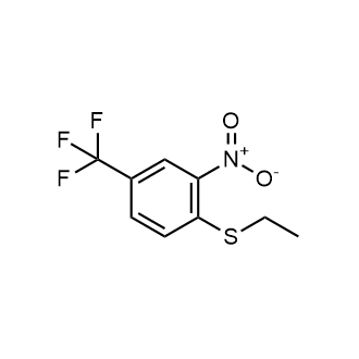 Ethyl(2-nitro-4-(trifluoromethyl)phenyl)sulfane|CS-0320670
