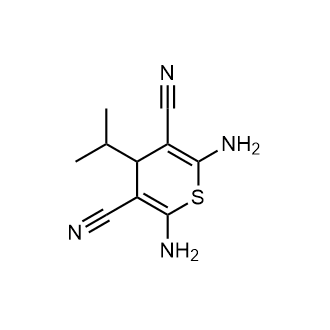 2,6-Diamino-4-isopropyl-4H-thiopyran-3,5-dicarbonitrile|CS-0320786