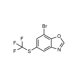 7-Bromo-5-((trifluoromethyl)thio)benzo[d]oxazole|CS-0320927
