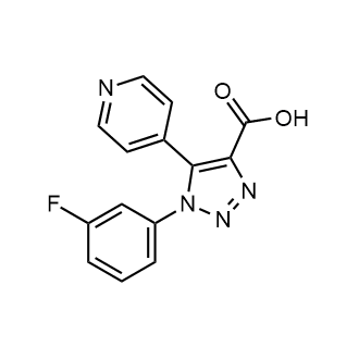 1-(3-Fluorophenyl)-5-(pyridin-4-yl)-1H-1,2,3-triazole-4-carboxylic acid|CS-0321028