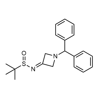 N-(1-benzhydrylazetidin-3-ylidene)-2-methylpropane-2-sulfinamide|CS-0321079