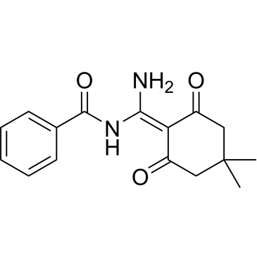 N-(amino(4,4-dimethyl-2,6-dioxocyclohexylidene)methyl)benzamide|CS-0321139