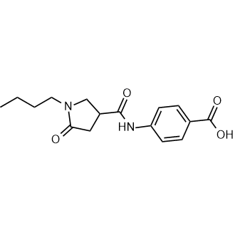 4-(1-Butyl-5-oxopyrrolidine-3-carboxamido)benzoic acid|CS-0321175