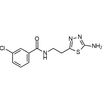 N-(2-(5-amino-1,3,4-thiadiazol-2-yl)ethyl)-3-chlorobenzamide|CS-0321216