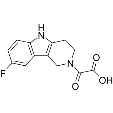 2-(8-Fluoro-1,3,4,5-tetrahydro-2H-pyrido[4,3-b]indol-2-yl)-2-oxoacetic acid|CS-0321292