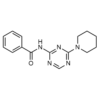 N-(4-(piperidin-1-yl)-1,3,5-triazin-2-yl)benzamide|CS-0321366