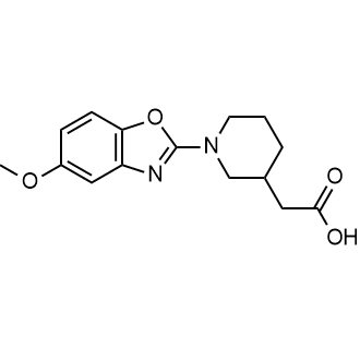 2-(1-(5-Methoxybenzo[d]oxazol-2-yl)piperidin-3-yl)acetic acid|CS-0321482