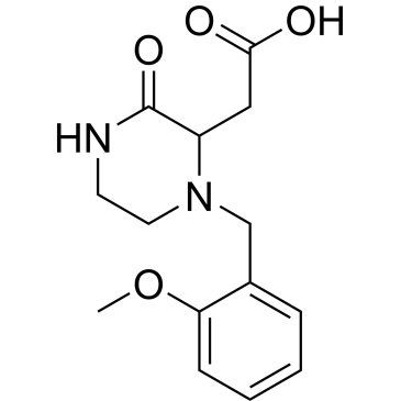 2-(1-(2-Methoxybenzyl)-3-oxopiperazin-2-yl)acetic acid|CS-0321488