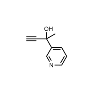 2-(Pyridin-3-yl)but-3-yn-2-ol|CS-0321590