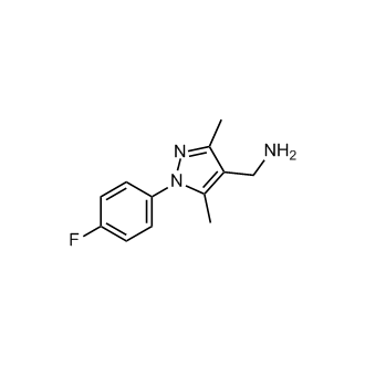 (1-(4-Fluorophenyl)-3,5-dimethyl-1H-pyrazol-4-yl)methanamine|CS-0321620