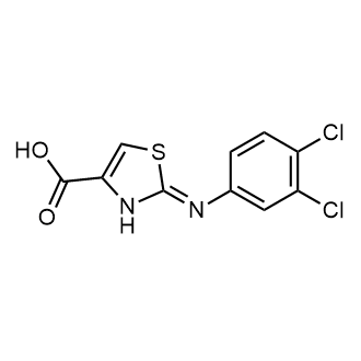 2-((3,4-Dichlorophenyl)imino)-2,3-dihydrothiazole-4-carboxylic acid|CS-0321653