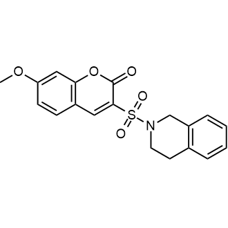 3-((3,4-Dihydroisoquinolin-2(1H)-yl)sulfonyl)-7-methoxy-2H-chromen-2-one|CS-0321659