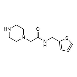 2-(Piperazin-1-yl)-N-(thiophen-2-ylmethyl)acetamide|CS-0321671