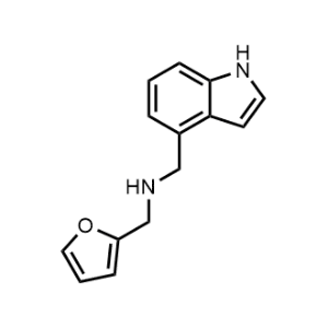N-((1H-indol-4-yl)methyl)-1-(furan-2-yl)methanamine|CS-0321679