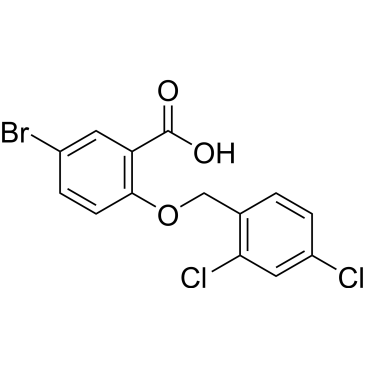 5-Bromo-2-((2,4-dichlorobenzyl)oxy)benzoic acid|CS-0321721