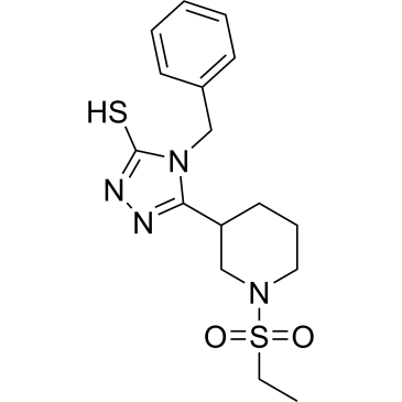4-Benzyl-5-(1-(ethylsulfonyl)piperidin-3-yl)-4H-1,2,4-triazole-3-thiol|CS-0321747
