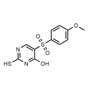 2-Mercapto-5-((4-methoxyphenyl)sulfonyl)pyrimidin-4-ol|CS-0321764