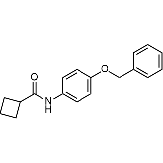 N-(4-(benzyloxy)phenyl)cyclobutanecarboxamide|CS-0321793