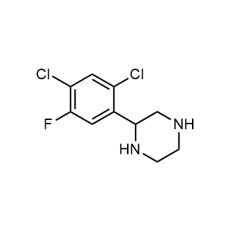 2-(2,4-Dichloro-5-fluorophenyl)piperazine|CS-0321866