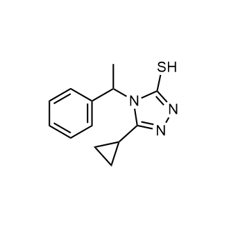 5-Cyclopropyl-4-(1-phenylethyl)-4H-1,2,4-triazole-3-thiol|CS-0321970