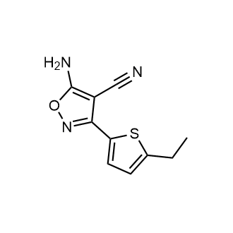 5-Amino-3-(5-ethylthiophen-2-yl)isoxazole-4-carbonitrile|CS-0322028
