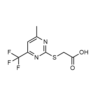 2-((4-Methyl-6-(trifluoromethyl)pyrimidin-2-yl)thio)acetic acid|CS-0322058