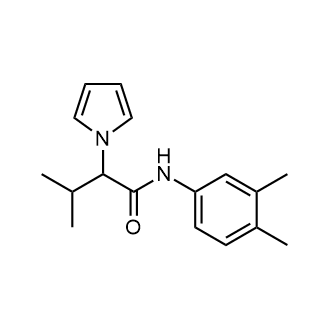 N-(3,4-dimethylphenyl)-3-methyl-2-(1H-pyrrol-1-yl)butanamide|CS-0322067