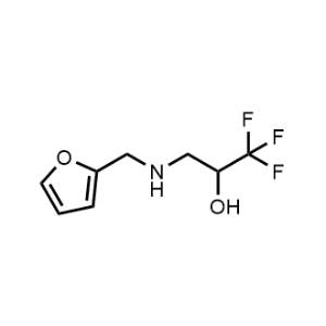 1,1,1-Trifluoro-3-((furan-2-ylmethyl)amino)propan-2-ol|CS-0322224