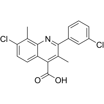 7-Chloro-2-(3-chlorophenyl)-3,8-dimethylquinoline-4-carboxylic acid|CS-0322253