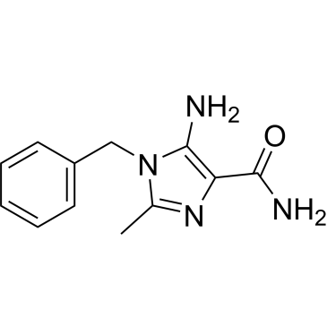 5-Amino-1-benzyl-2-methyl-1H-imidazole-4-carboxamide|CS-0322434