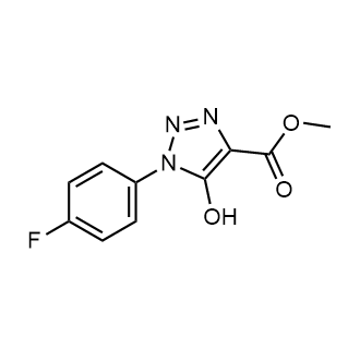Methyl 1-(4-fluorophenyl)-5-hydroxy-1H-1,2,3-triazole-4-carboxylate|CS-0322531