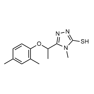 5-(1-(2,4-Dimethylphenoxy)ethyl)-4-methyl-4H-1,2,4-triazole-3-thiol|CS-0322553