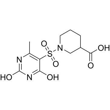 1-((2,4-Dihydroxy-6-methylpyrimidin-5-yl)sulfonyl)piperidine-3-carboxylic acid|CS-0322604