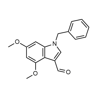 1-Benzyl-4,6-dimethoxy-1H-indole-3-carbaldehyde|CS-0322609
