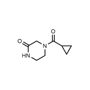 4-(Cyclopropanecarbonyl)piperazin-2-one|CS-0323053