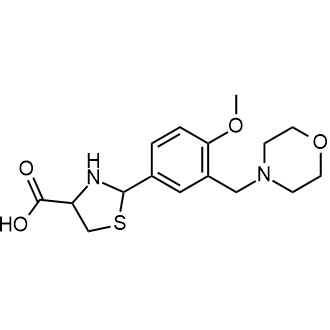 2-(4-Methoxy-3-(morpholinomethyl)phenyl)thiazolidine-4-carboxylic acid|CS-0323071