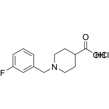 1-(3-Fluorobenzyl)piperidine-4-carboxylic acid hydrochloride|CS-0323116