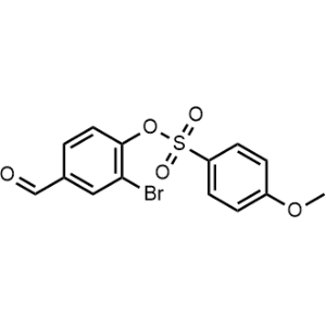 2-Bromo-4-formylphenyl 4-methoxybenzenesulfonate|CS-0323192