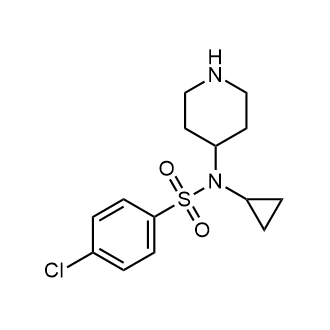 4-Chloro-N-cyclopropyl-N-(piperidin-4-yl)benzenesulfonamide|CS-0323298