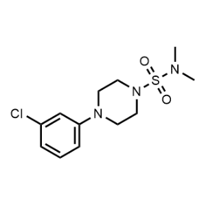 4-(3-Chlorophenyl)-N,N-dimethylpiperazine-1-sulfonamide|CS-0323431