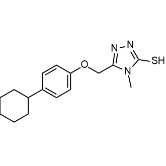 5-((4-Cyclohexylphenoxy)methyl)-4-methyl-4H-1,2,4-triazole-3-thiol|CS-0323466