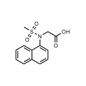 N-(methylsulfonyl)-N-(naphthalen-1-yl)glycine|CS-0323540